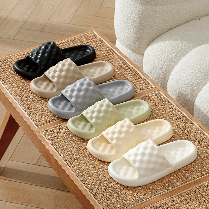 软底防滑夏季家用耐磨浴室凉拖男女款厚底EVA材质情侣舒适