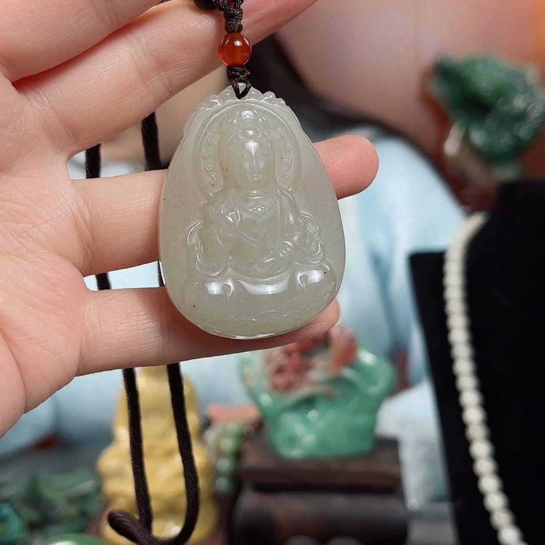 密玉（石英质玉）吊坠未镶嵌