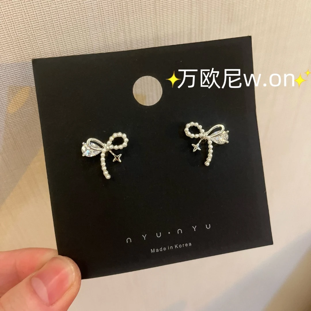 CHANGE x 云朵蝴蝶泡泡耳饰 可爱百搭精致 主E337