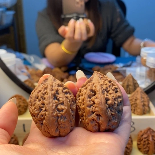 把件桃核东北秋子120