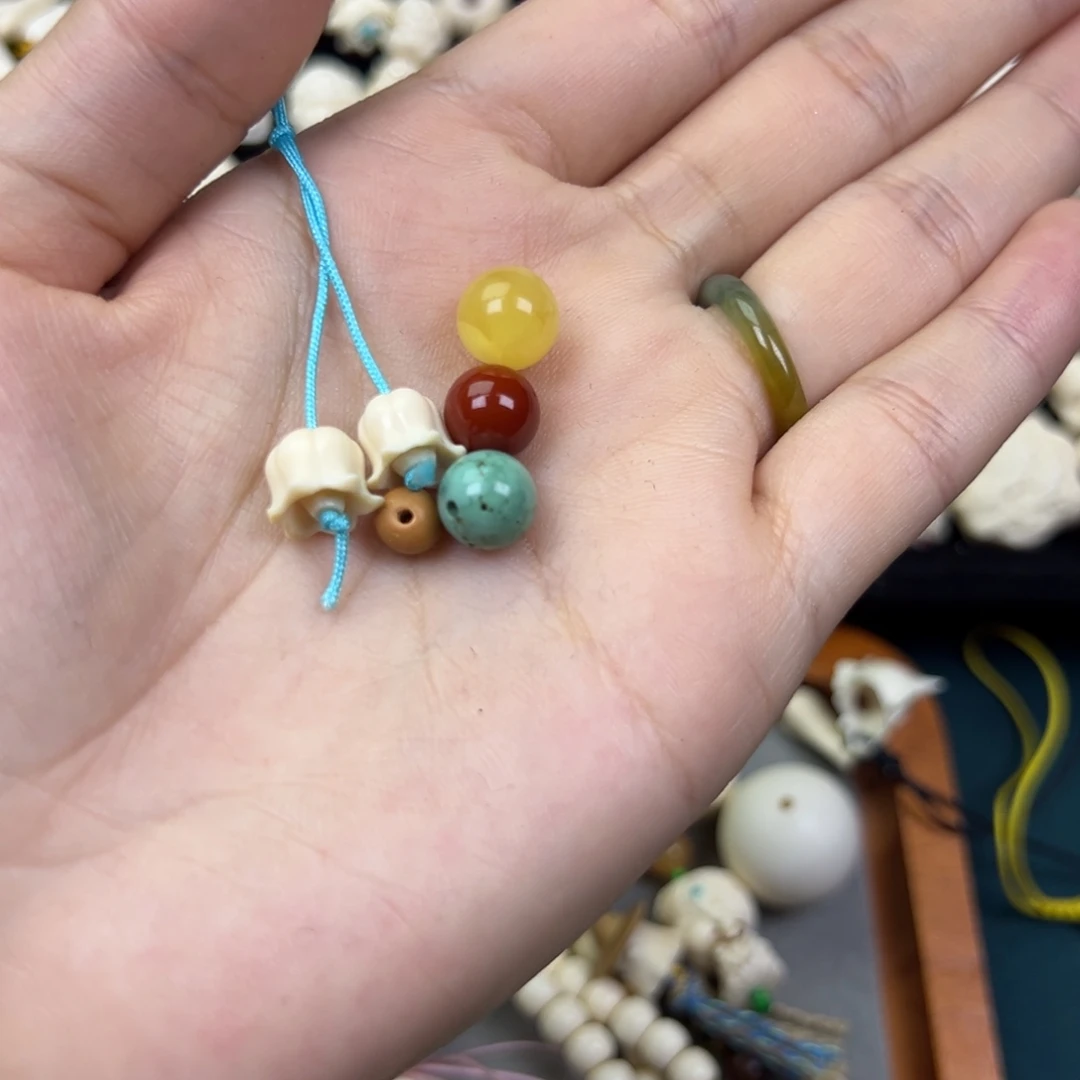 木****吊坠库克8.8mm圆珠配饰