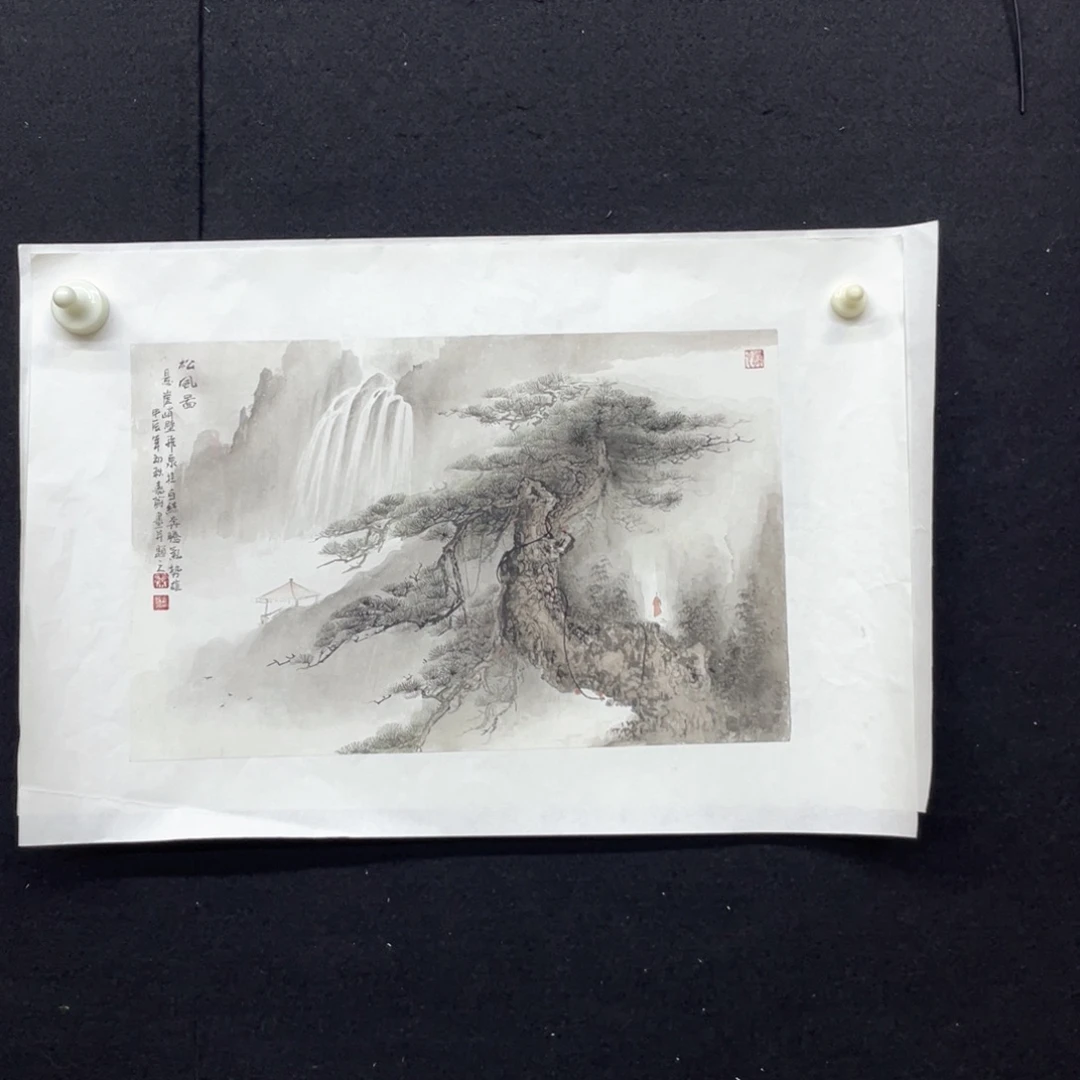 国画手绘国画，精品山水，