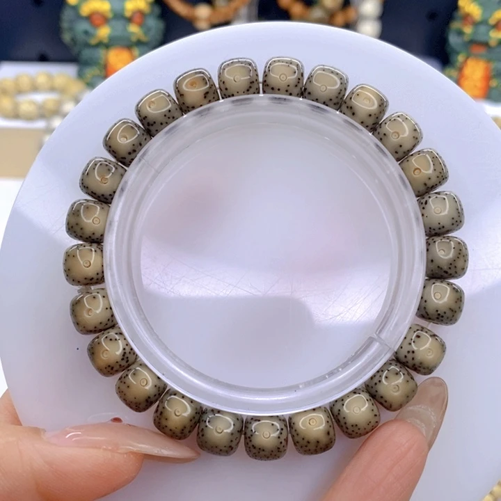 星月菩提手串9大眼玉化