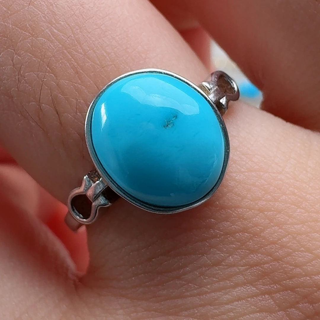 绿松石银S925镶嵌珠宝奇石