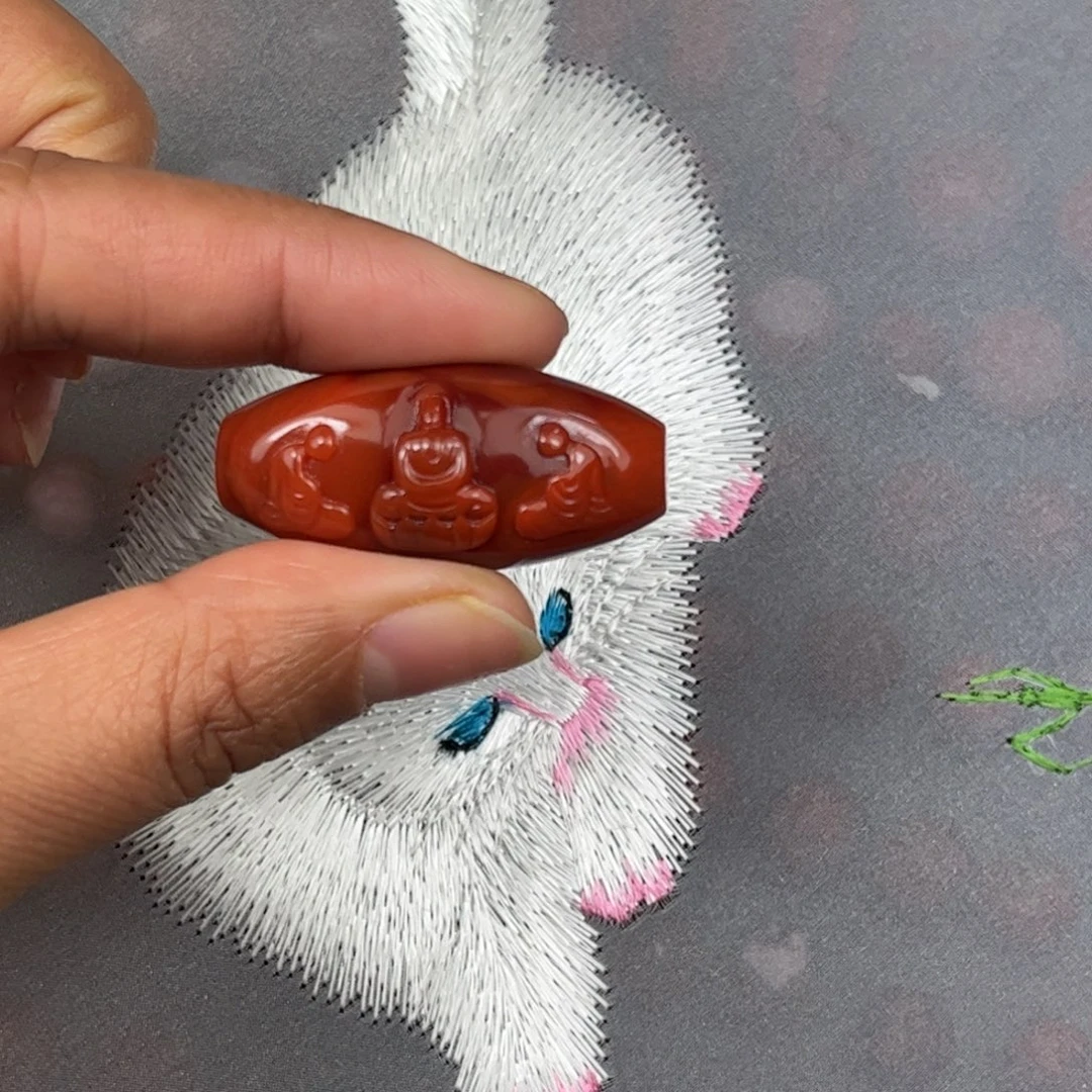 南红玛瑙未镶嵌吊坠