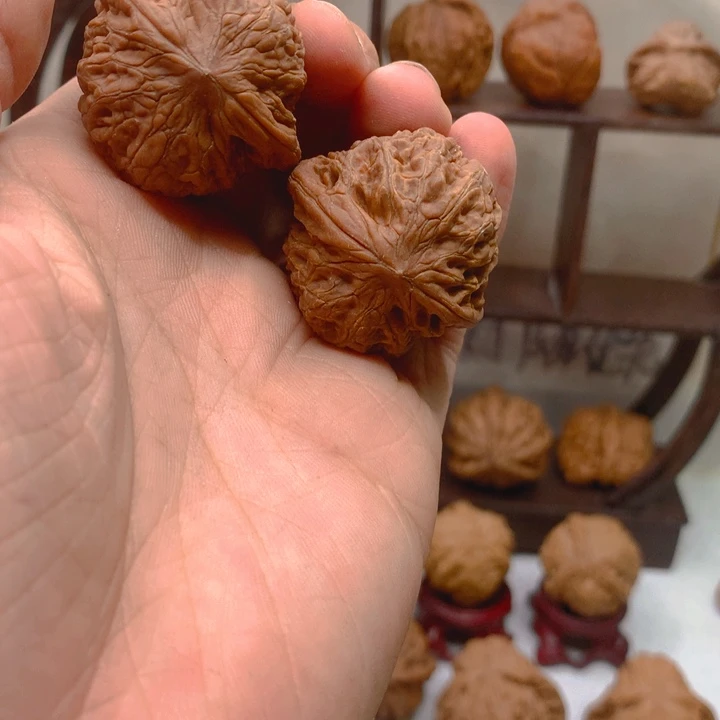 蓝***航吊坠文玩核桃铁锤