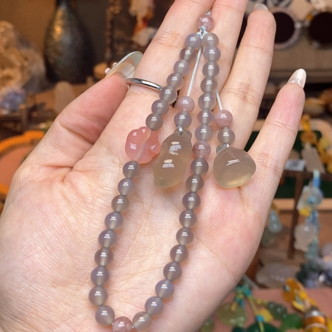 玛瑙/玉髓未镶嵌车挂