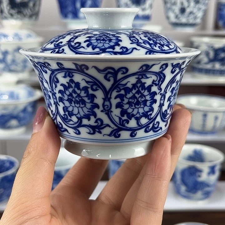 景德镇溪山居手工手绘
