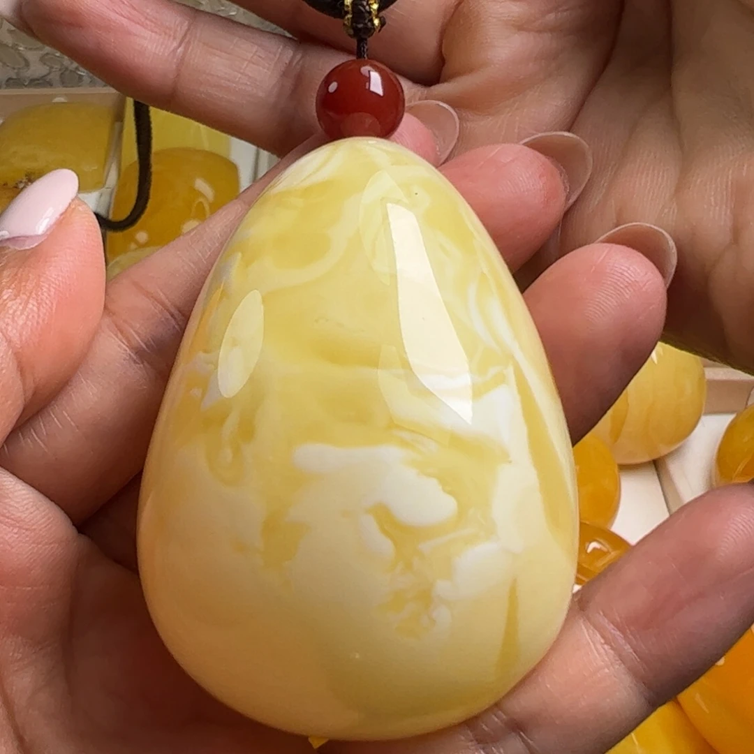 爱***献蜜蜡未镶嵌毛衣链无烤色无优化无补胶无煮蜜无覆膜无辐照