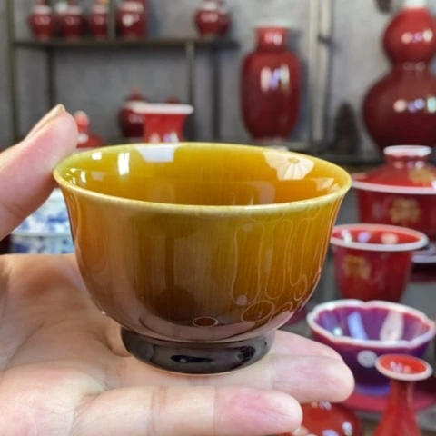 【闪购商品】景德镇名陶坊原矿郎红50号