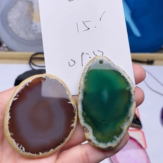 玛瑙/玉髓颈饰未镶嵌麥*?