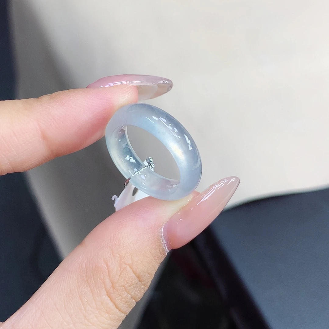 未镶嵌戒指翡翠圈9