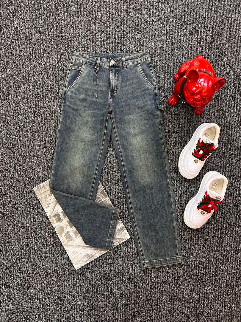 【JDKJ】潮品轻奢高端气质休闲男士牛仔裤K215