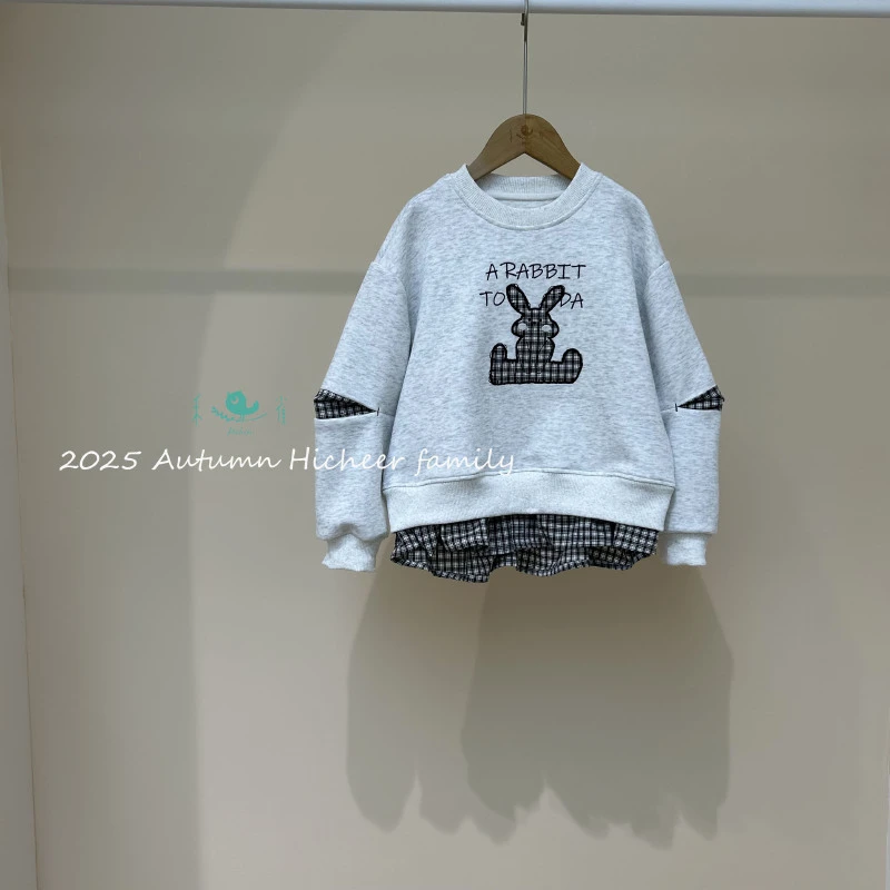 310903【禾雀】2025冬季新款女宝休闲风春秋卫衣