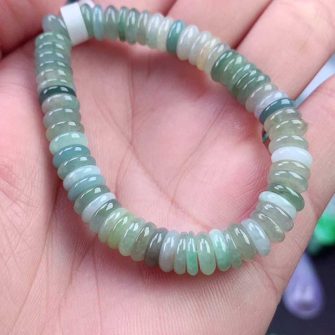 未镶嵌手链翡翠手串