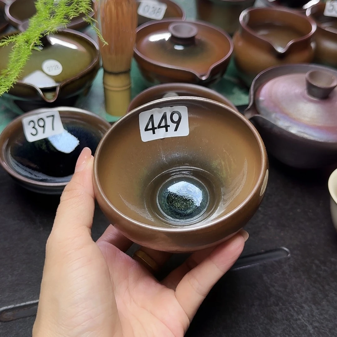 茶盏449 罗莉柴烧手工主人杯