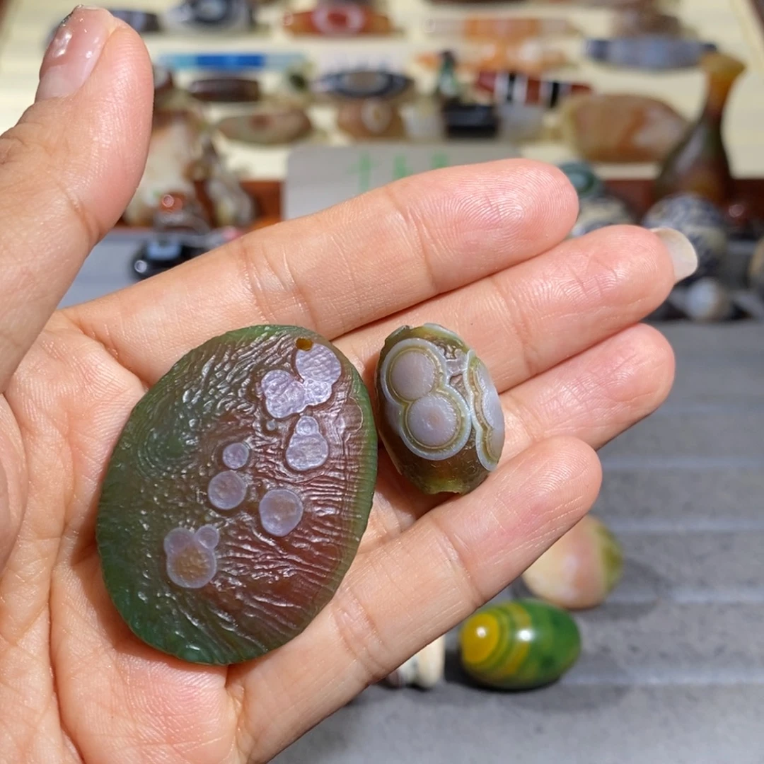 ****木合金颈饰玛瑙/玉髓