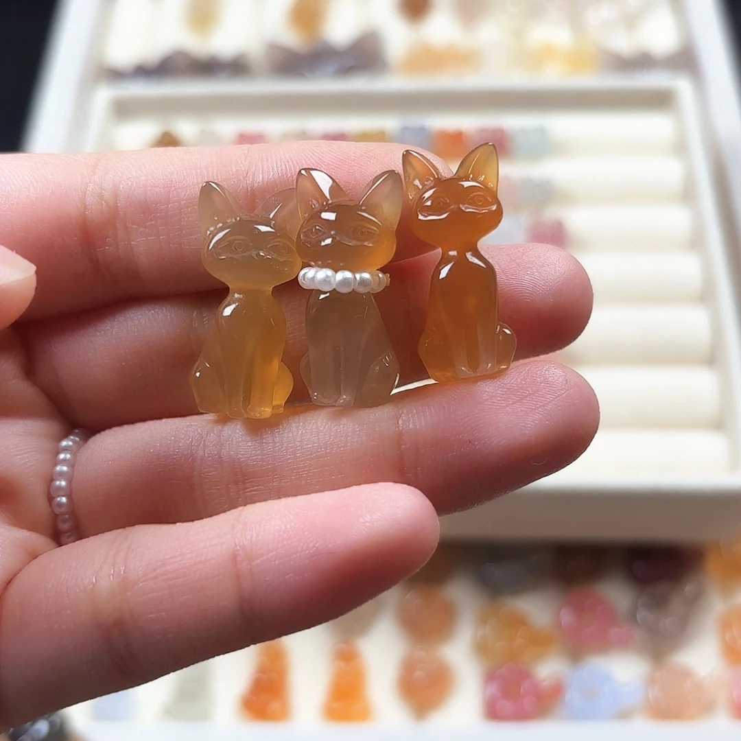 未镶嵌颈饰玛瑙/玉髓选取一