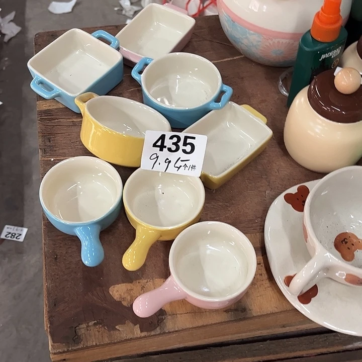 瓷微瑕外贸餐具435