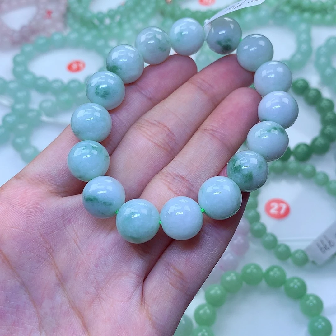 翡翠未镶嵌毛衣链