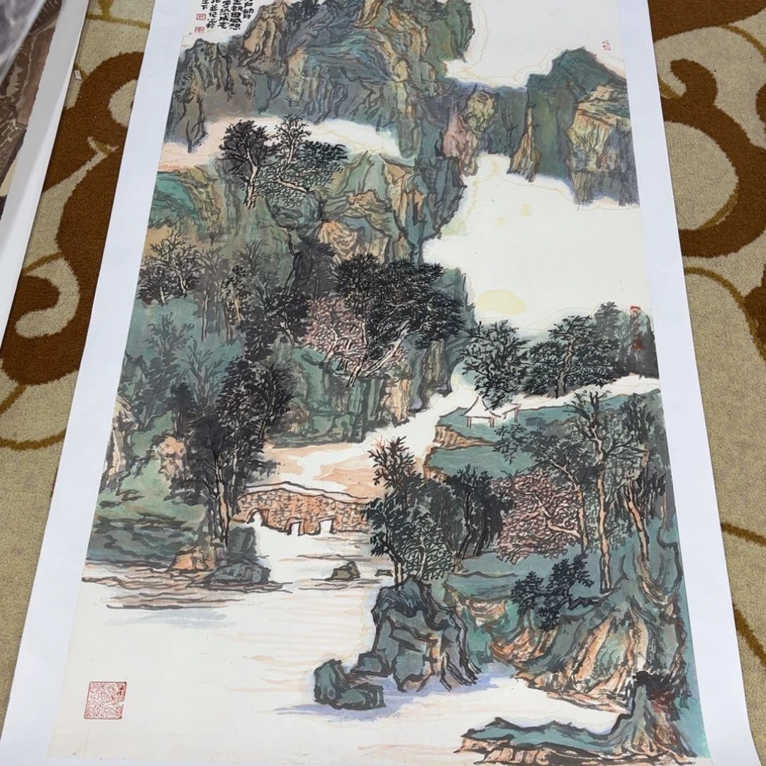 泉***夫国画徐永周老师作品刘