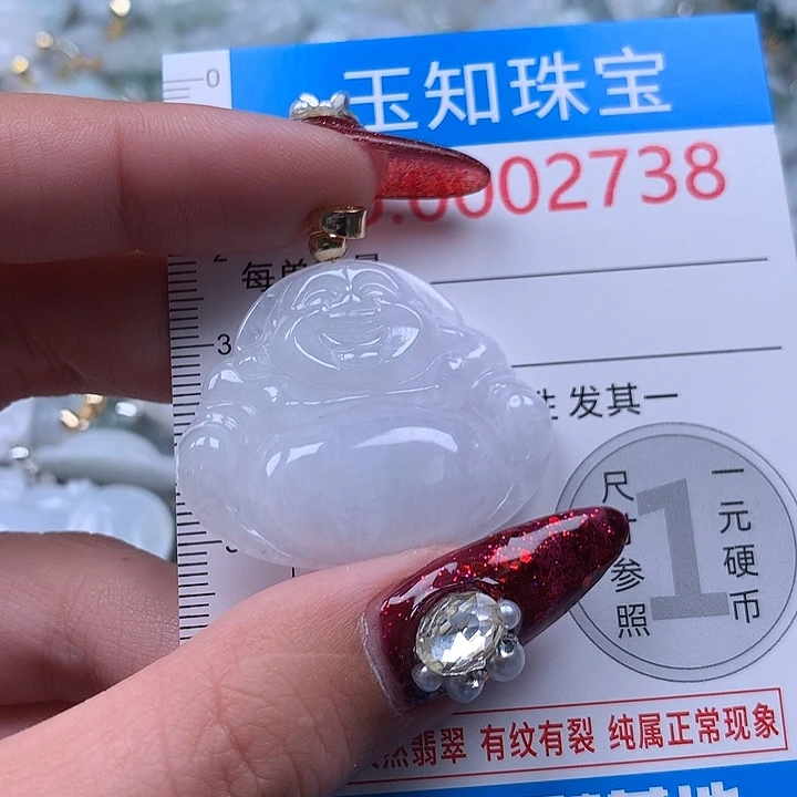 翡翠未镶嵌颈饰2738