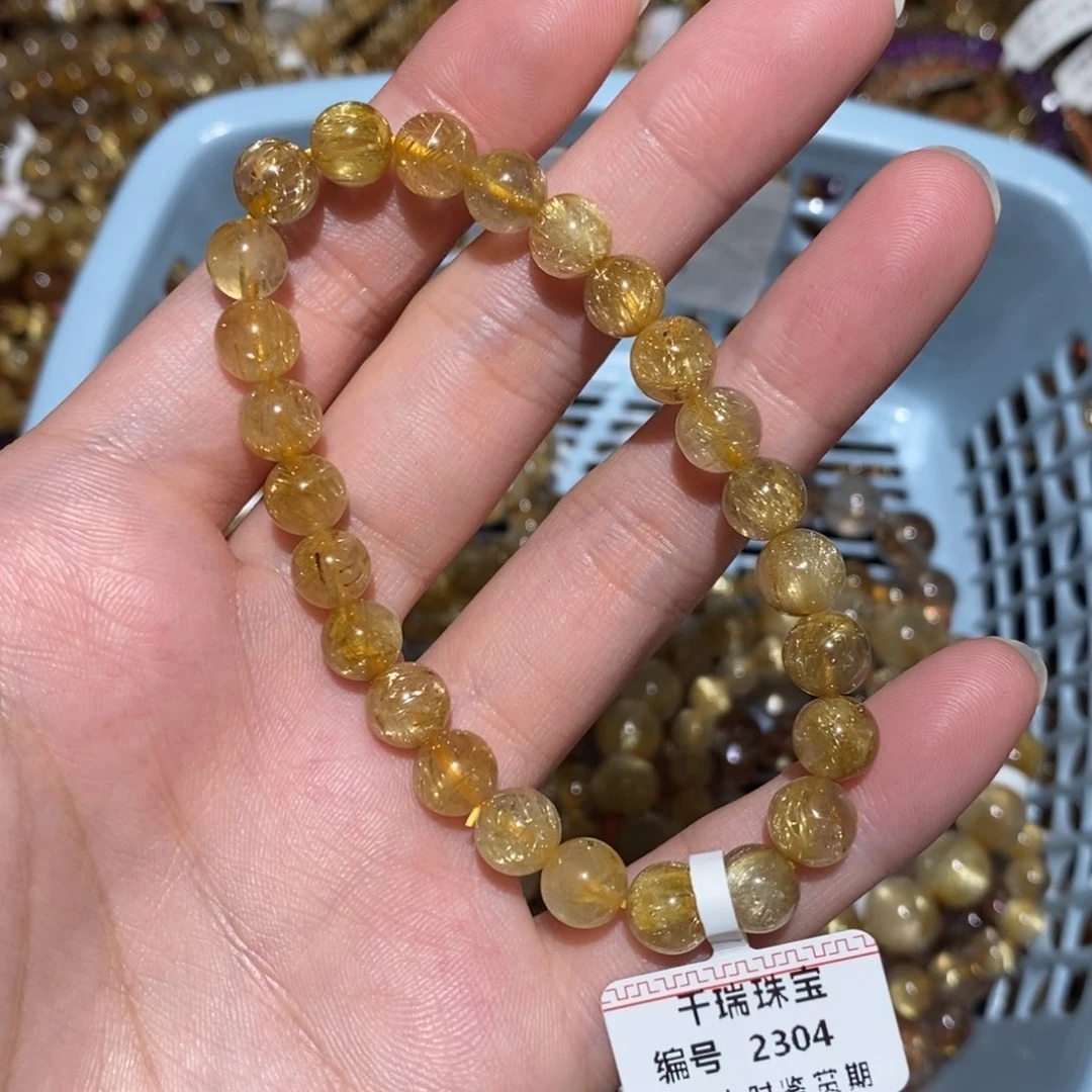 水晶手串未镶嵌手串