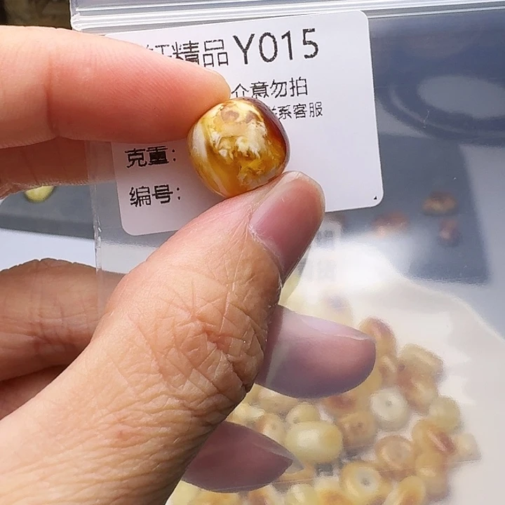 裸石琥珀未镶嵌琥珀