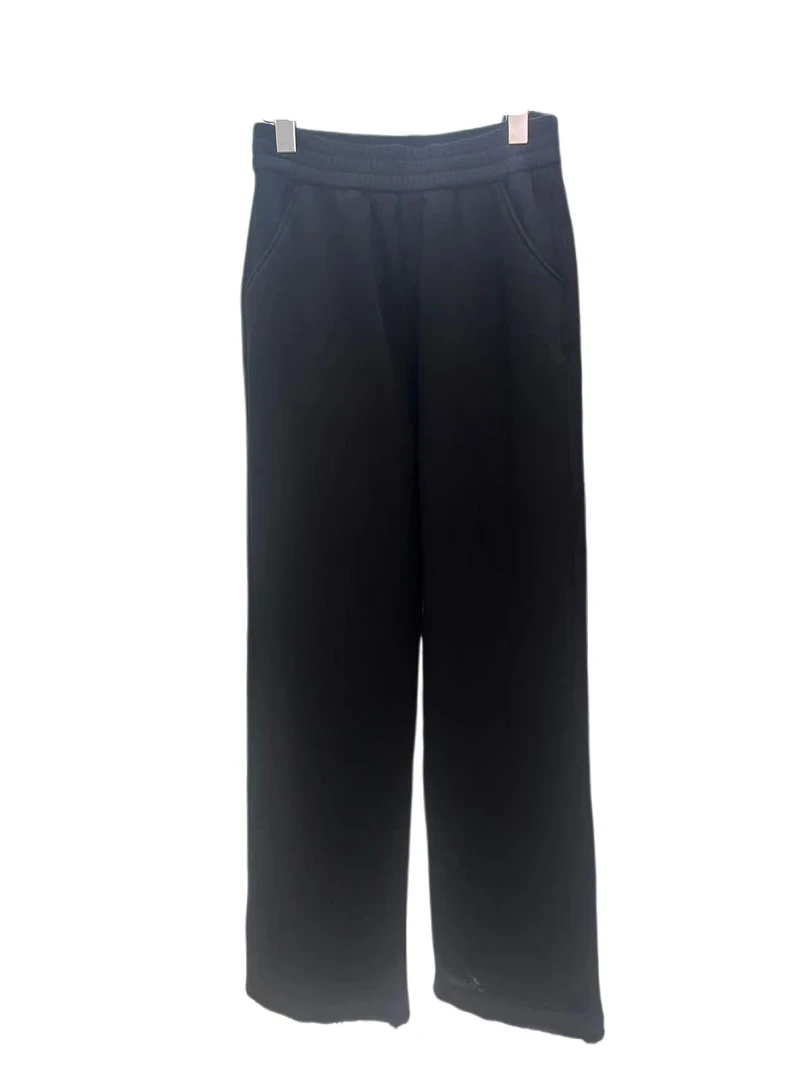 【晴川】阳和多彩廓形精织新疆棉松紧口袋休闲卫裤女