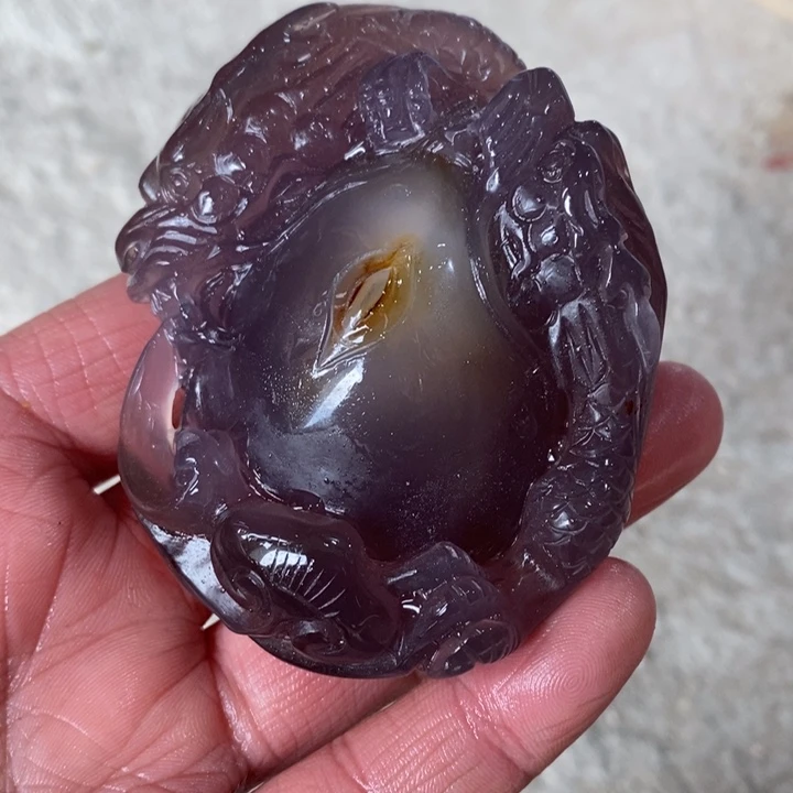 玛瑙/玉髓珠宝奇石未镶嵌菜*霓