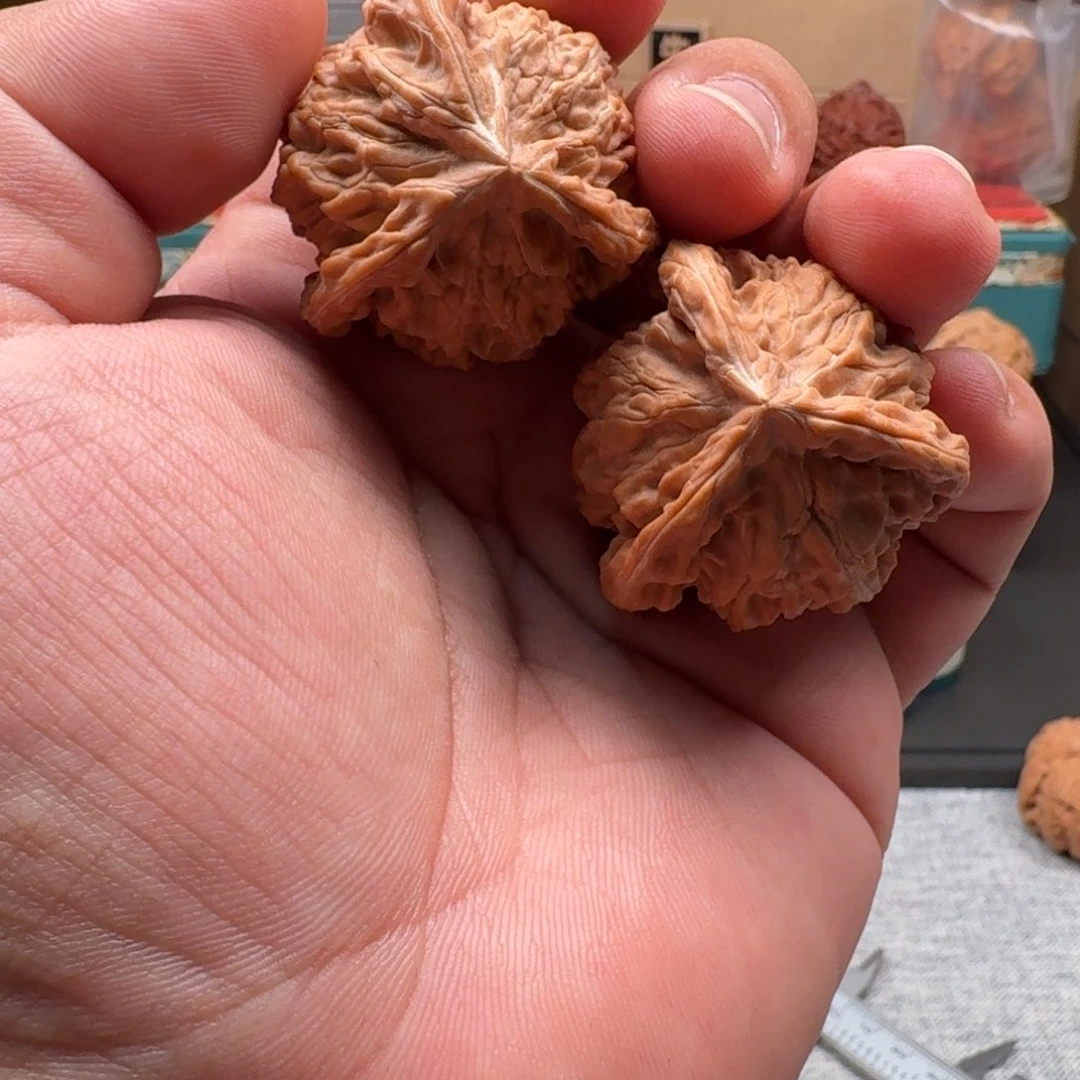 文玩核桃把件盘山100731