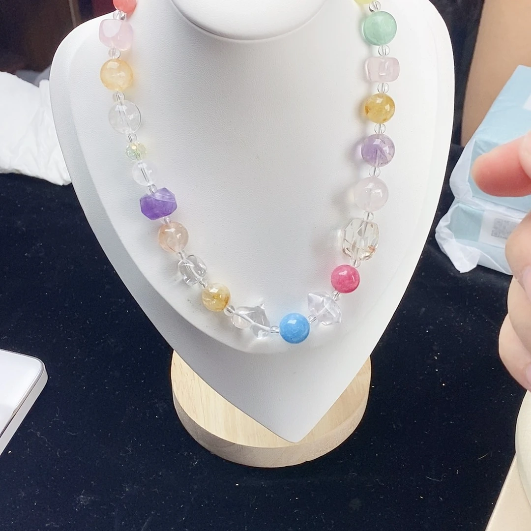 银S925镀金镶嵌手链水晶
