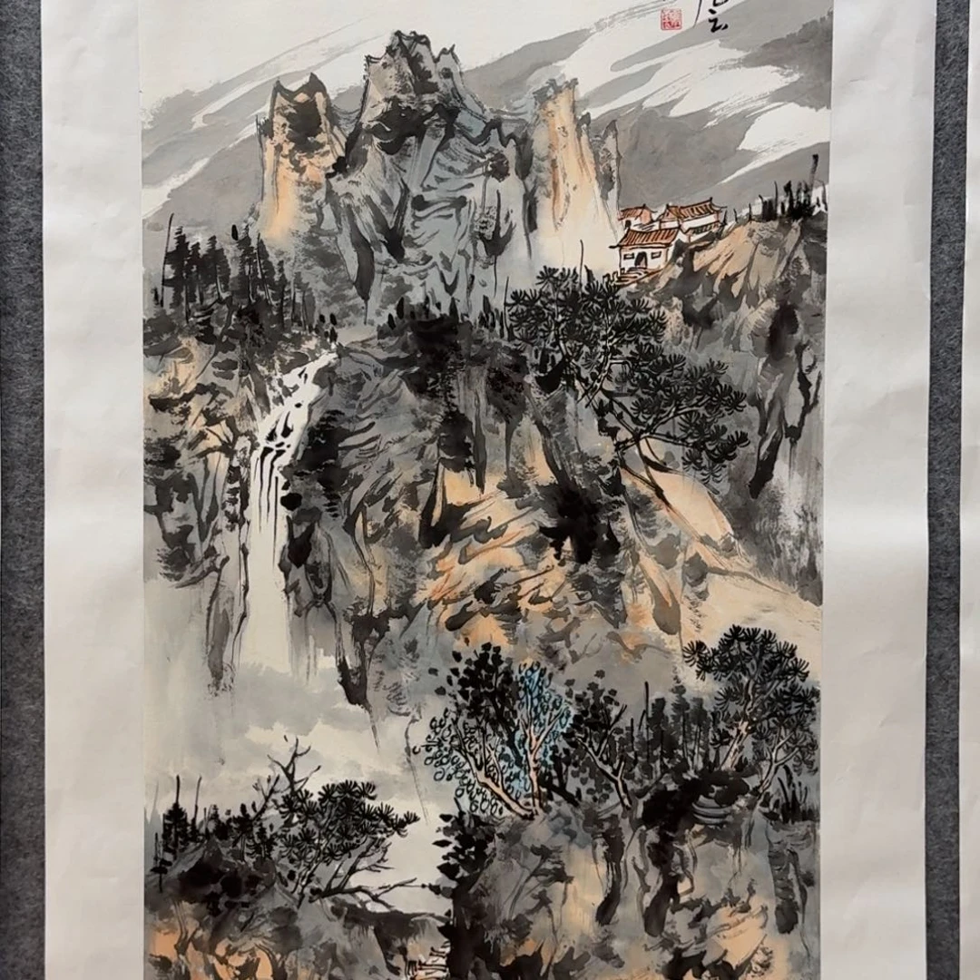 国画周发展100x50作品