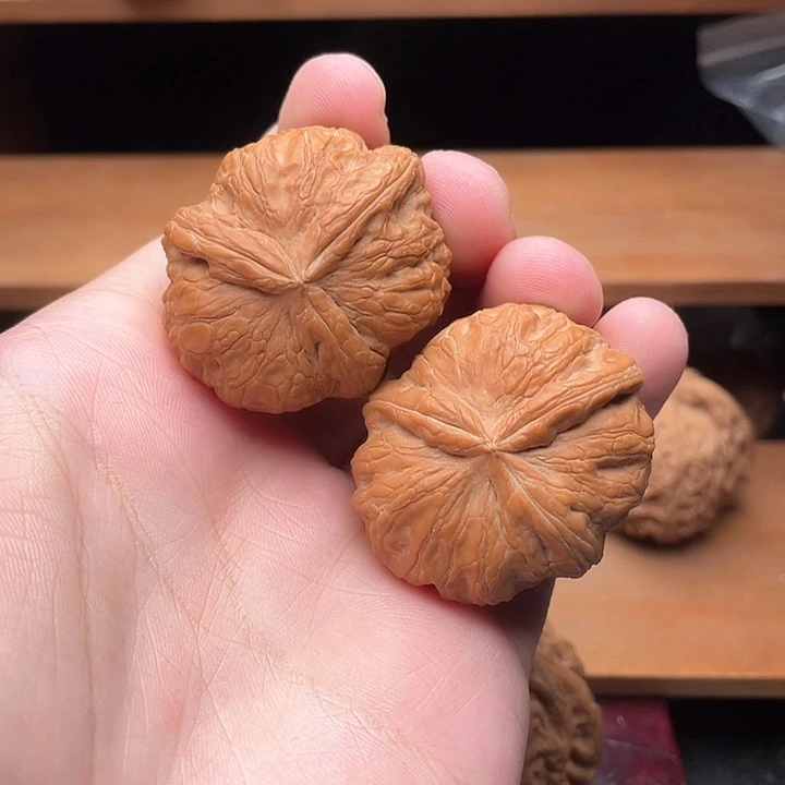 吊坠文玩核桃42.8毕业全品元宝三棱