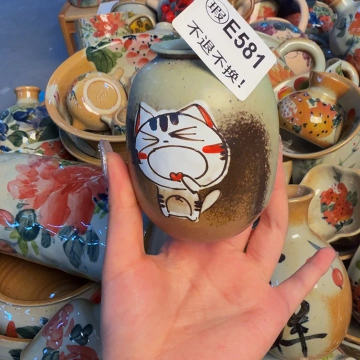 瓷片景德镇陶瓷手工手绘