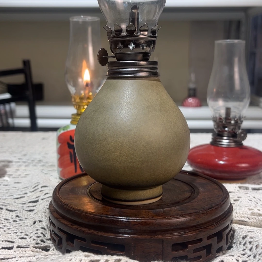 摆件景德镇陶瓷香薰灯