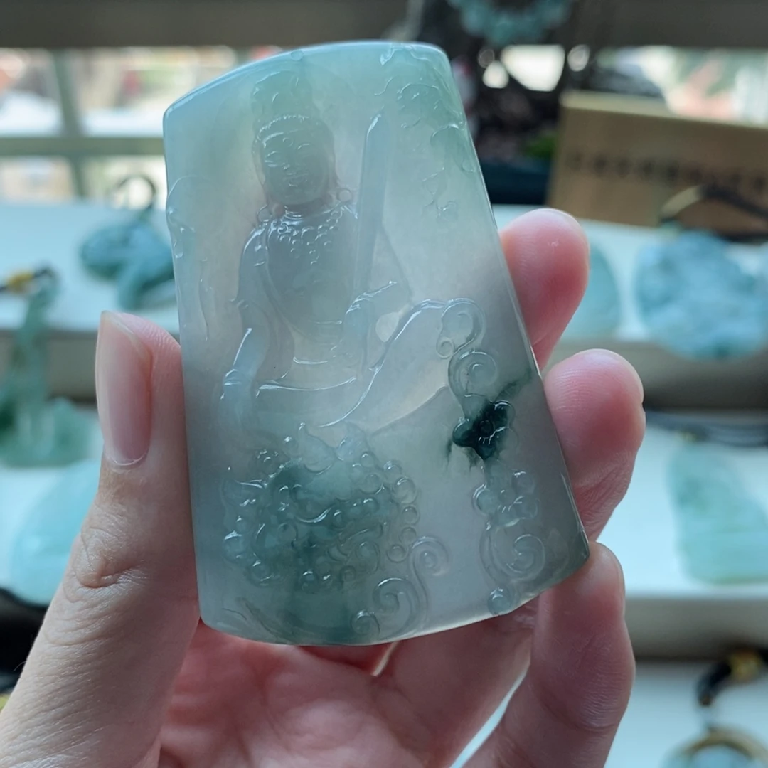 【闪购商品】颈饰未镶嵌翡翠天然缅甸A货翡翠
