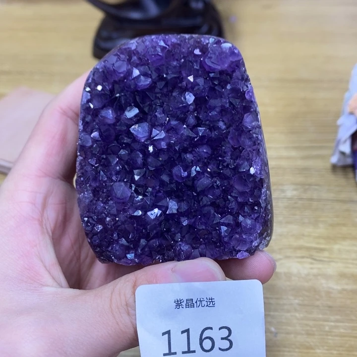 水晶紫水晶未镶嵌1163