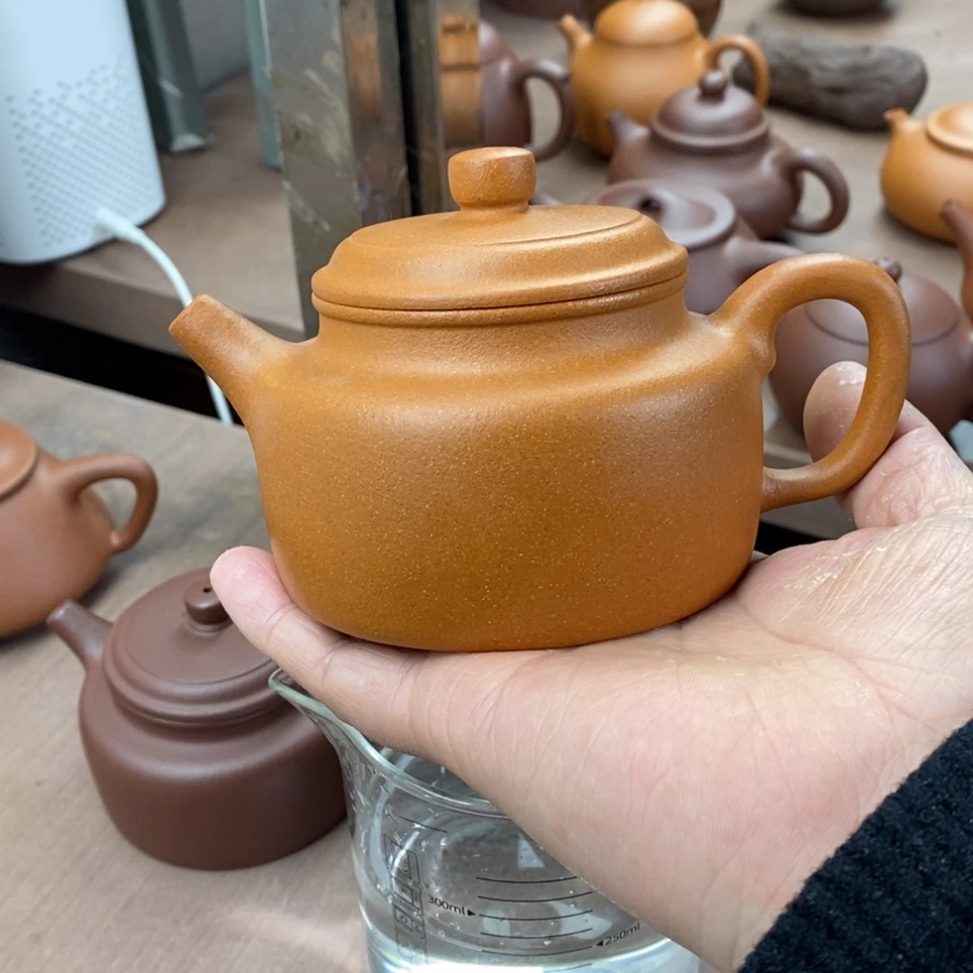 紫砂茶壶君紫砂壶德中