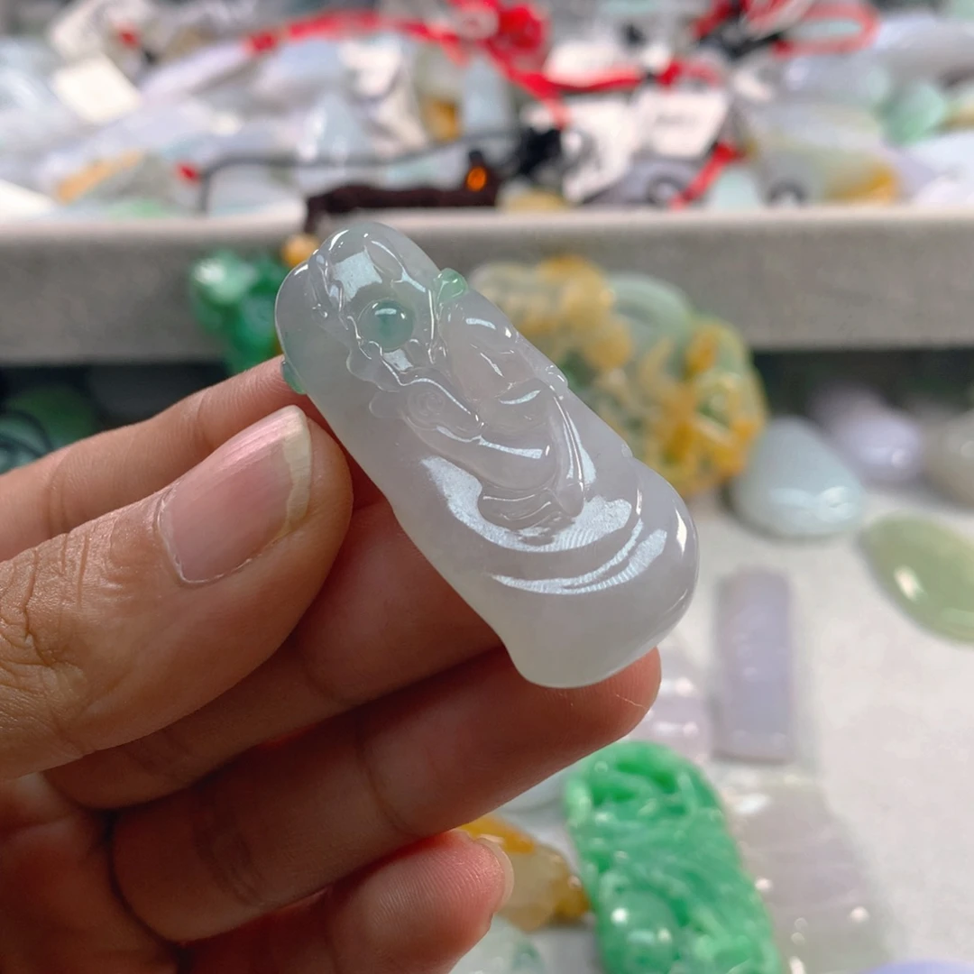 颈饰未镶嵌翡翠翡翠