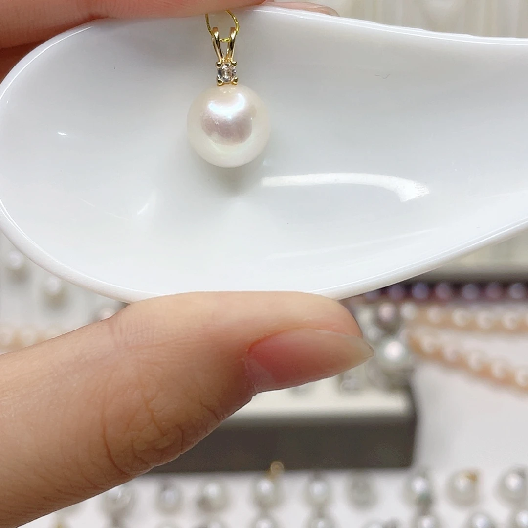 淡水珍珠合金吊坠(赠链)