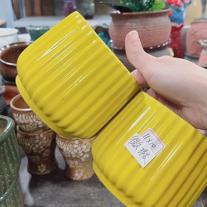 多肉陶瓷花盆满10元包邮