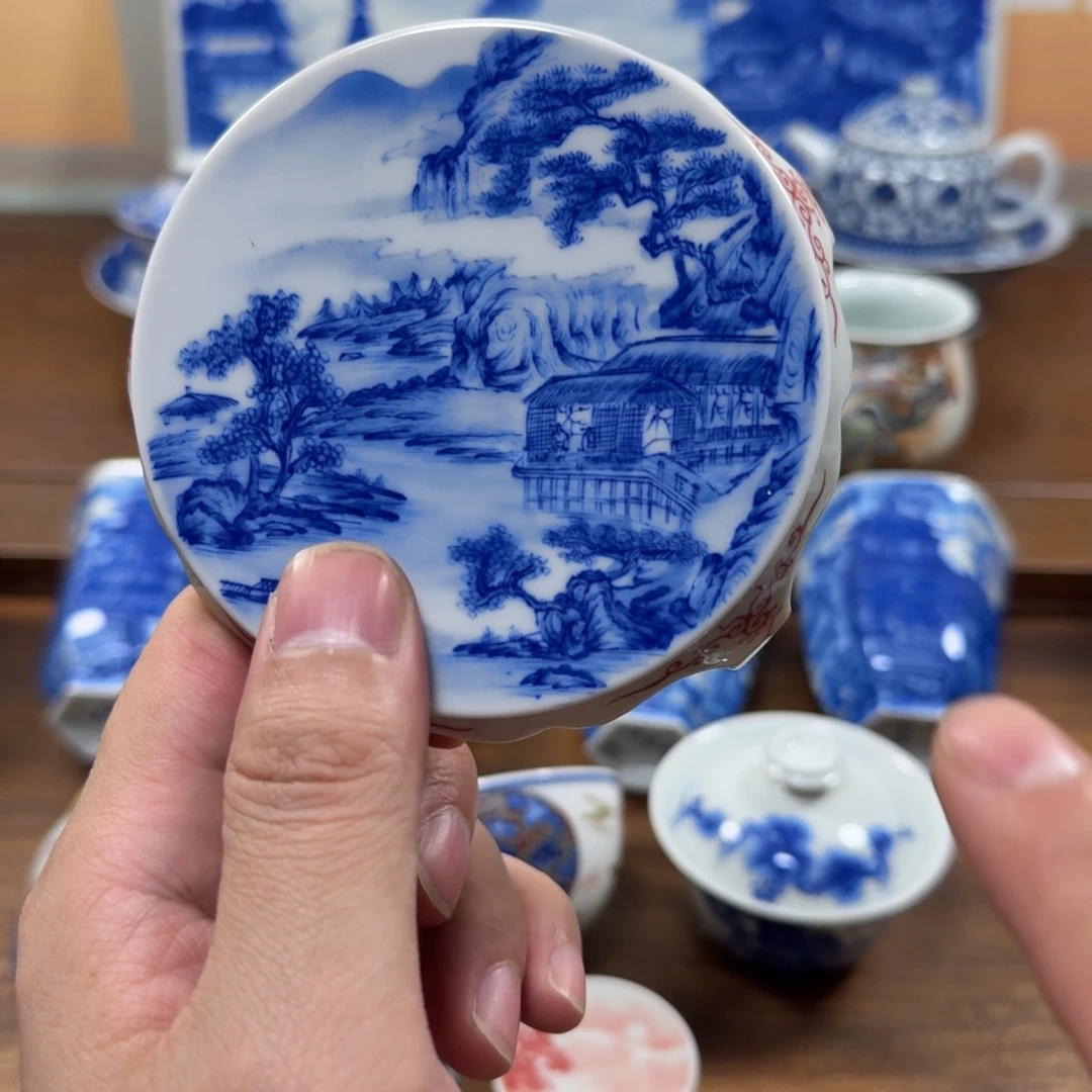 行***璃全手工全手绘陶瓷