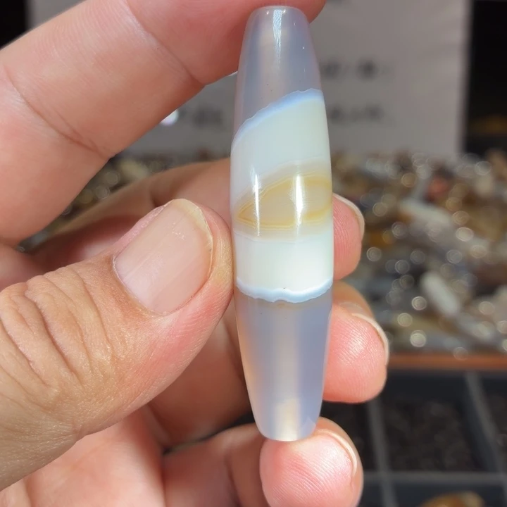 玛瑙/玉髓散珠_HEIMORI 天然天珠