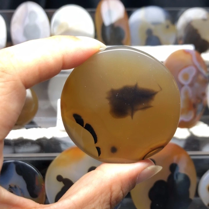 合金玛瑙/玉髓珠宝奇石025