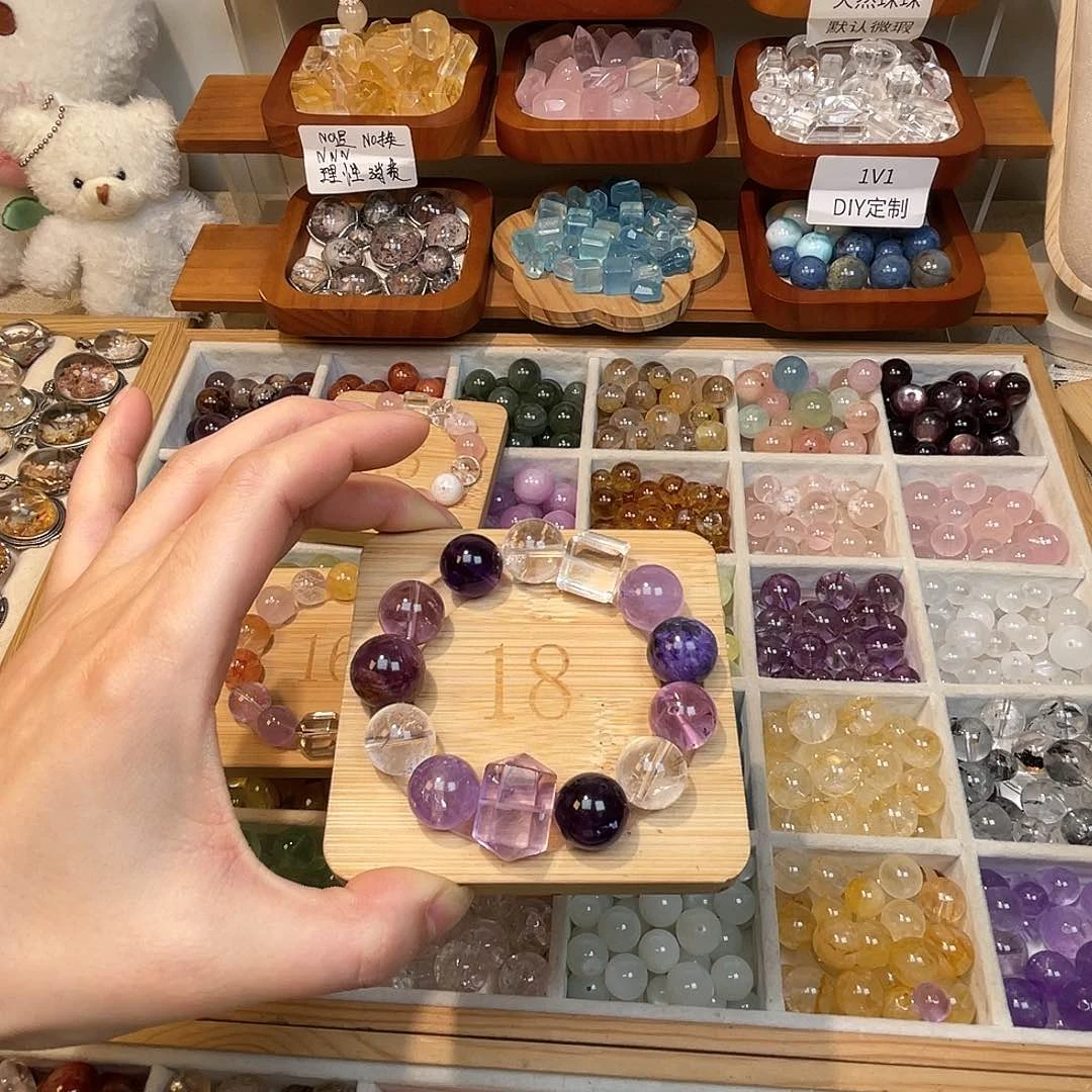 烟晶手链合金婷*?