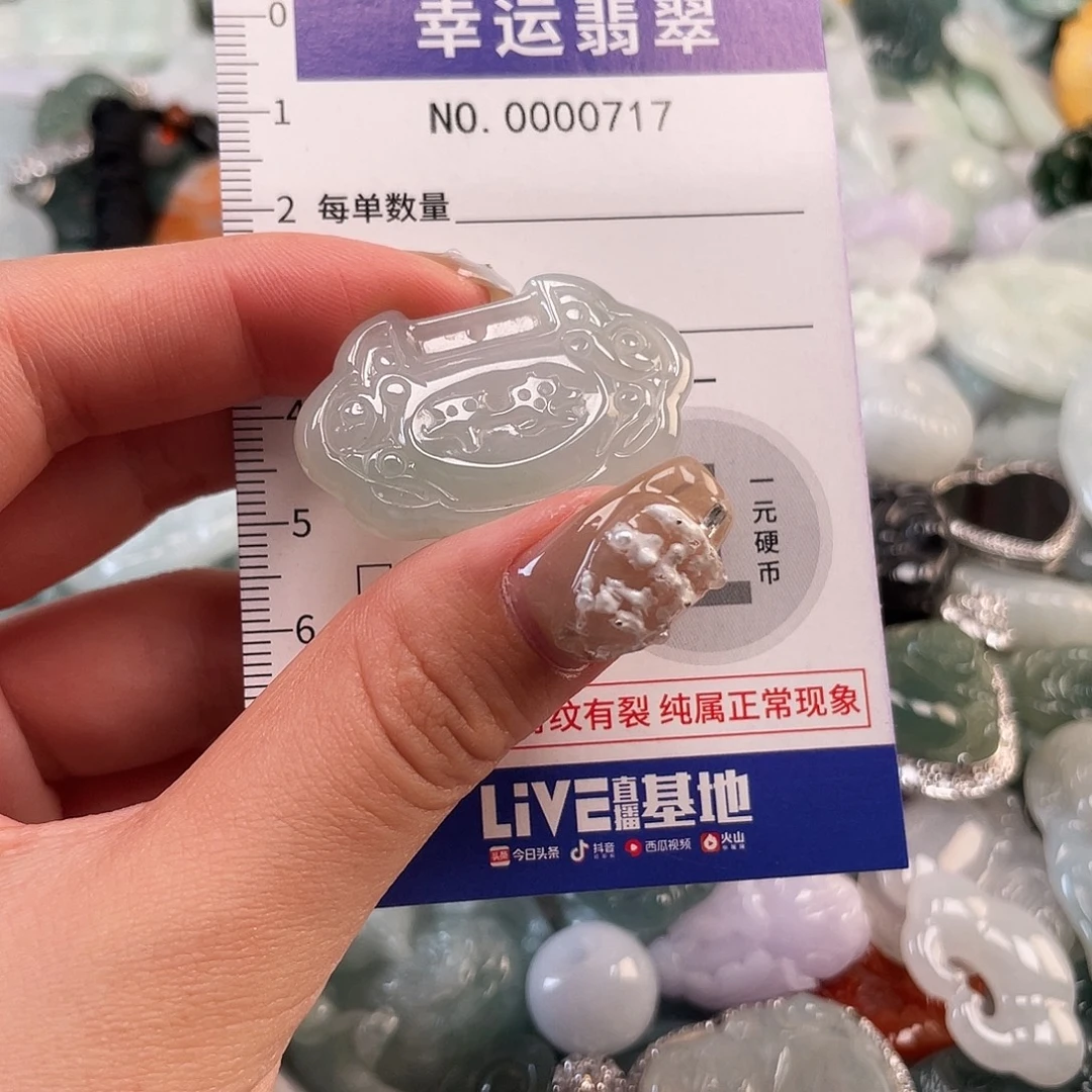 翡翠未镶嵌颈饰717