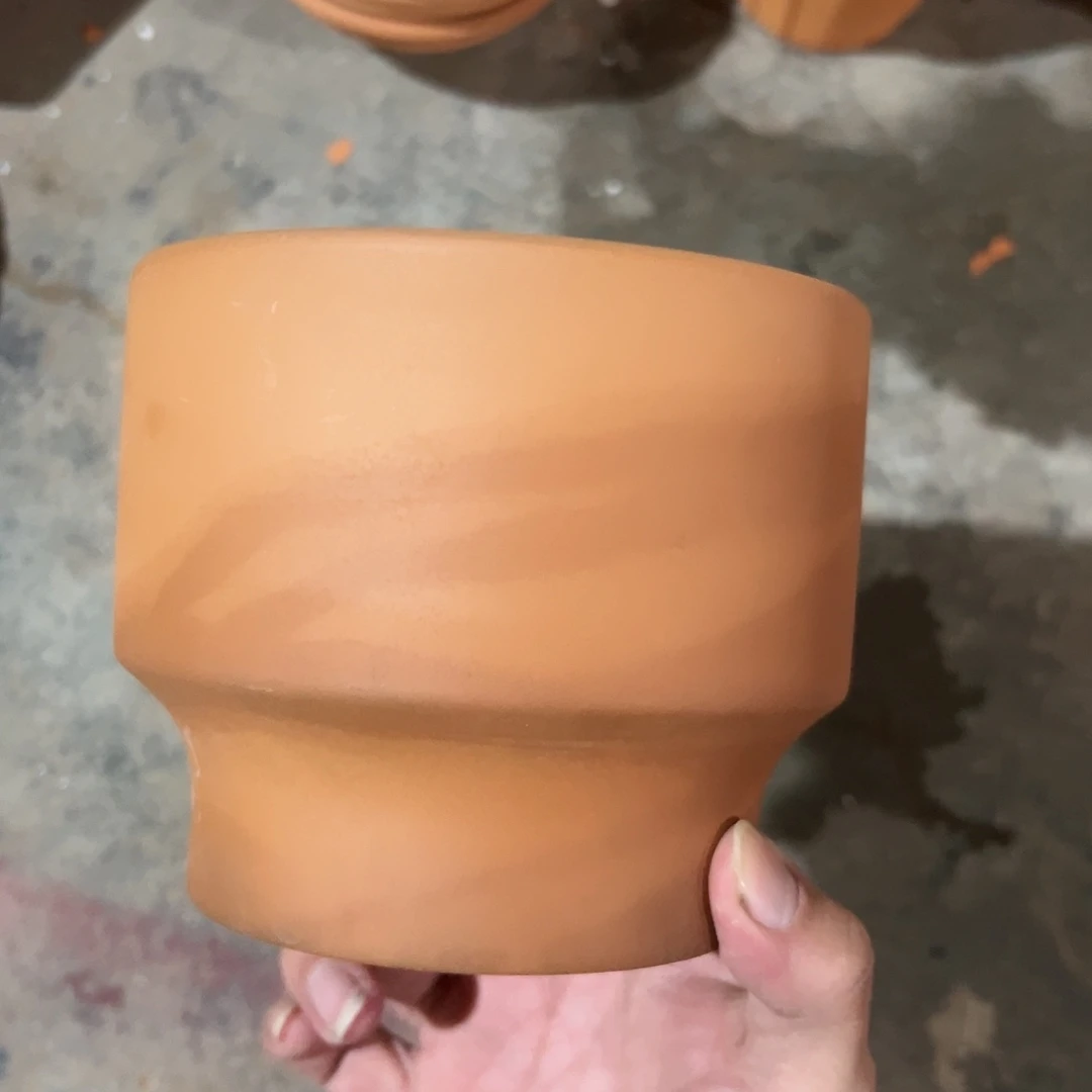 【闪购商品】红陶酒杯盆14口11高1只【微瑕】