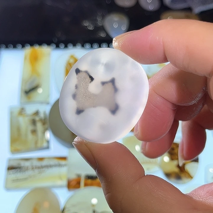 玛瑙/玉髓未镶嵌吊坠(不含链)