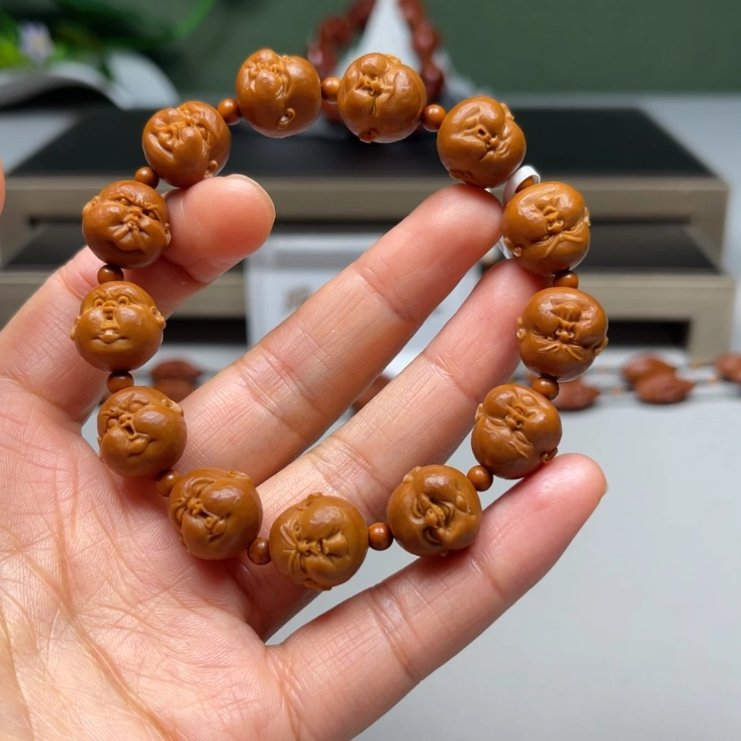 吊坠橄榄核百态手串